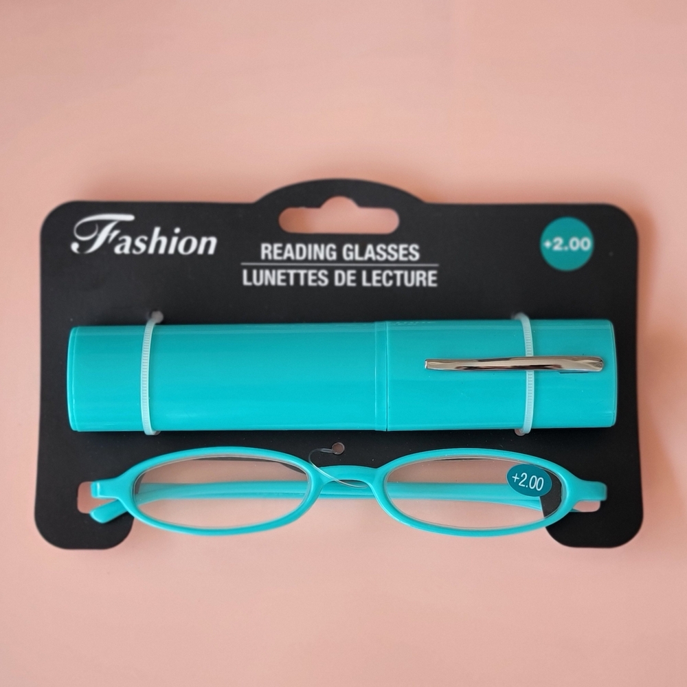 Turquoise Reading Glasses